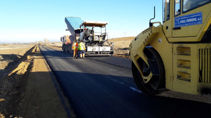 Construction management and health and safety coordination services for the work “Expansion and improvement of the le-6707 road from Sahagun to Renedo de Valderaduey.