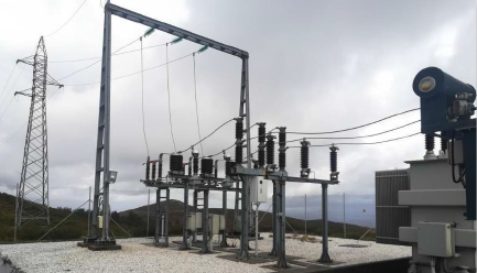 Technical assistance in high voltage lines and wind farm transformer